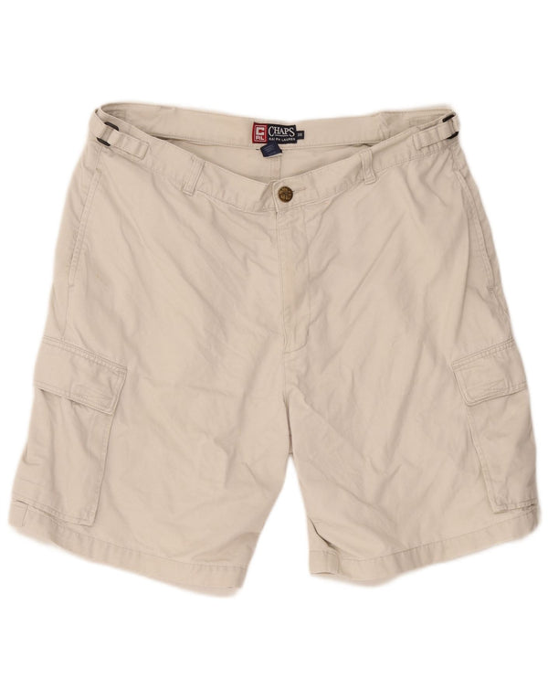 Shorts cargo masculino Ralph Lauren W38 XL algodão bege