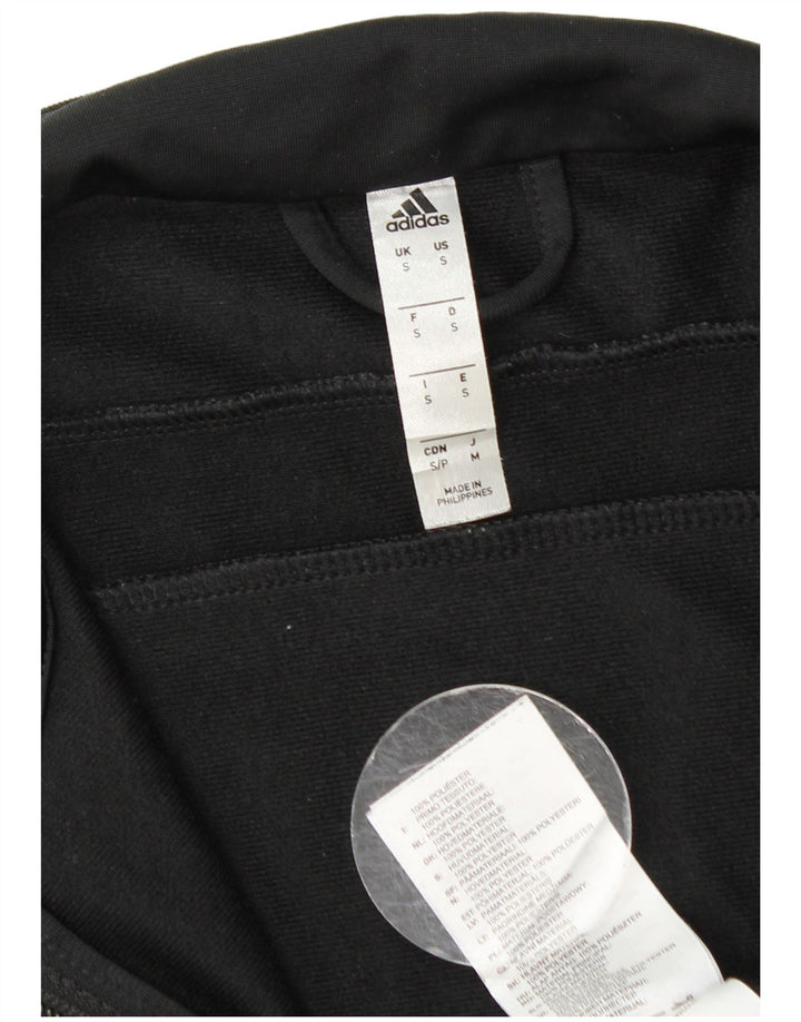 Adidas Mens Treino Top Jacket Pequeno Poliéster Preto
