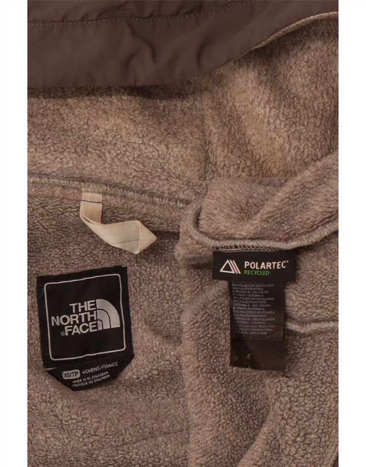Jaqueta de lã oversized feminina THE NORTH FACE UK 6 XS cinza colorblock