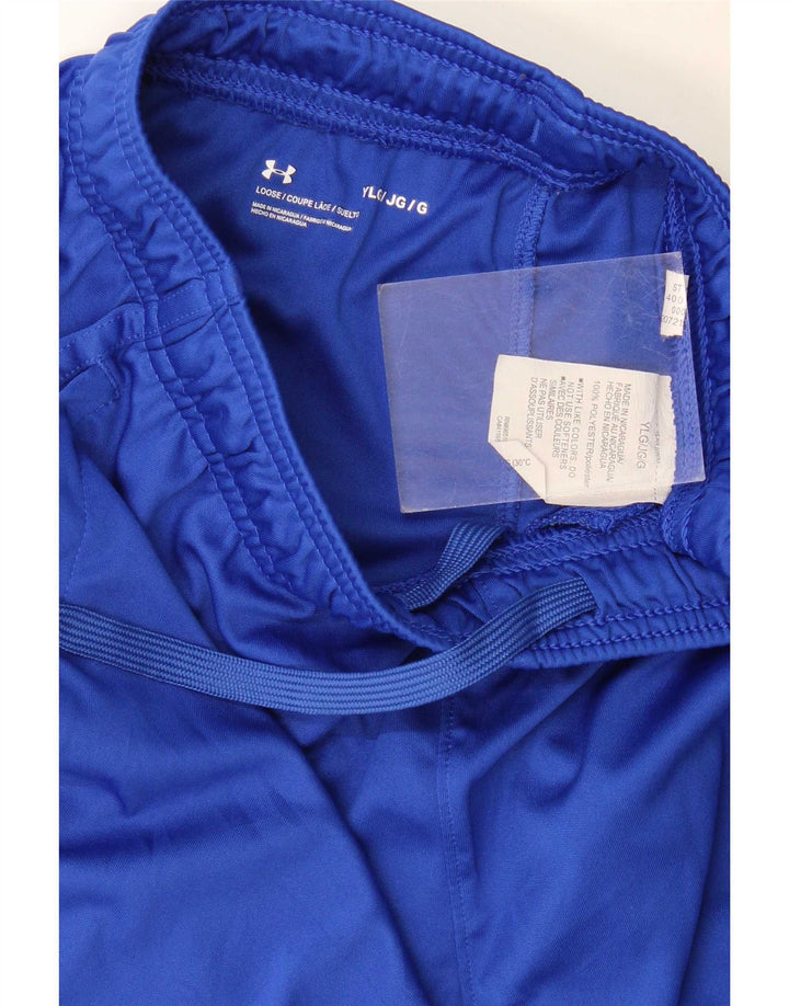 Under Armour Boys Sport Shorts 11-12 Anos Grande Poliéster Azul