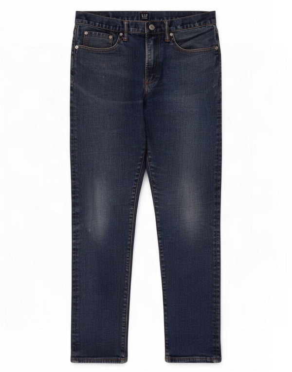 Gap Mens Slim Jeans W30 L32 Azul Elastano