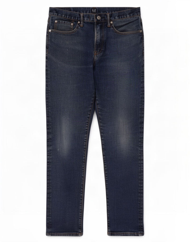 Gap Mens Slim Jeans W30 L32 Azul Elastano