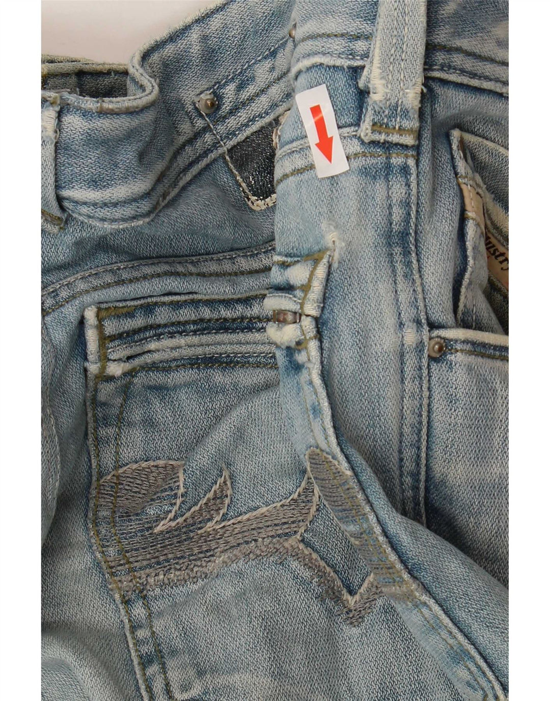 Diesel Masculino Yarik Jeans Reta W32 L32 Azul