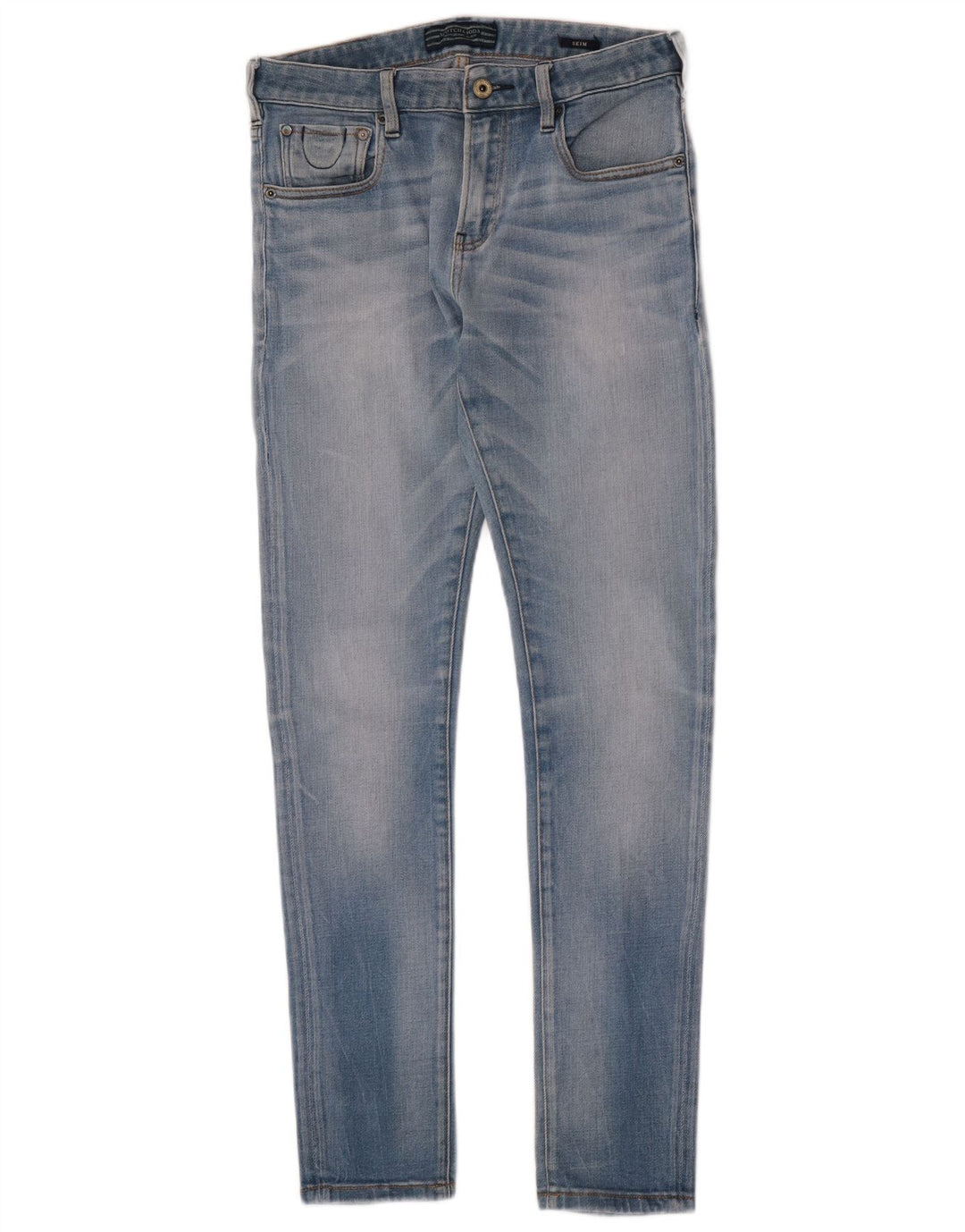 Scotch & Soda Jeans Slim Feminino W29 L32 Azul Algodão
