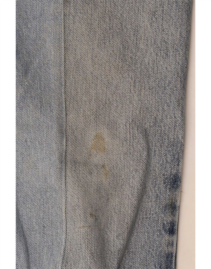 Calça jeans feminina Levi's 550 Straight W34 L25 azul