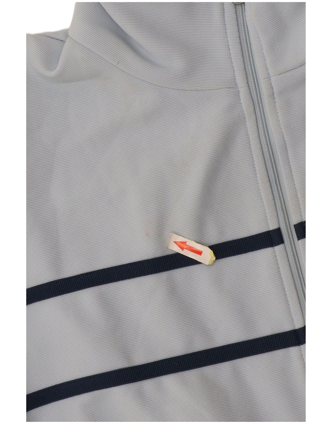 Kappa Womens Tracksuit Top Jacket UK 14 Grande Azul Colourblock Poliéster