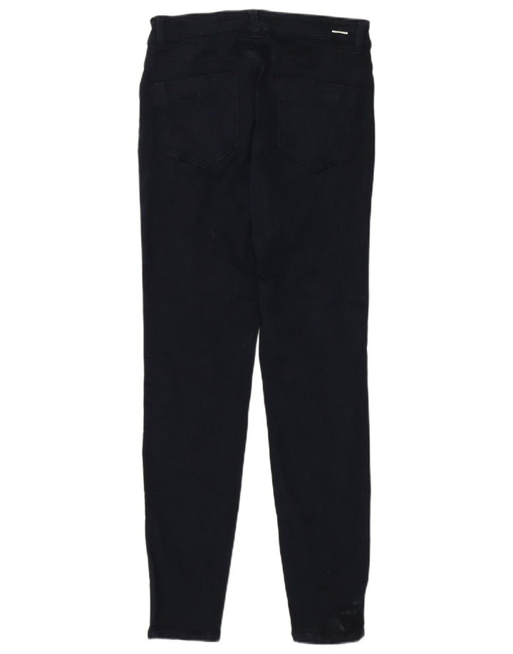 Zara Jeans Slim Feminino EU 38 Pequeno W28 L28 Azul Marinho