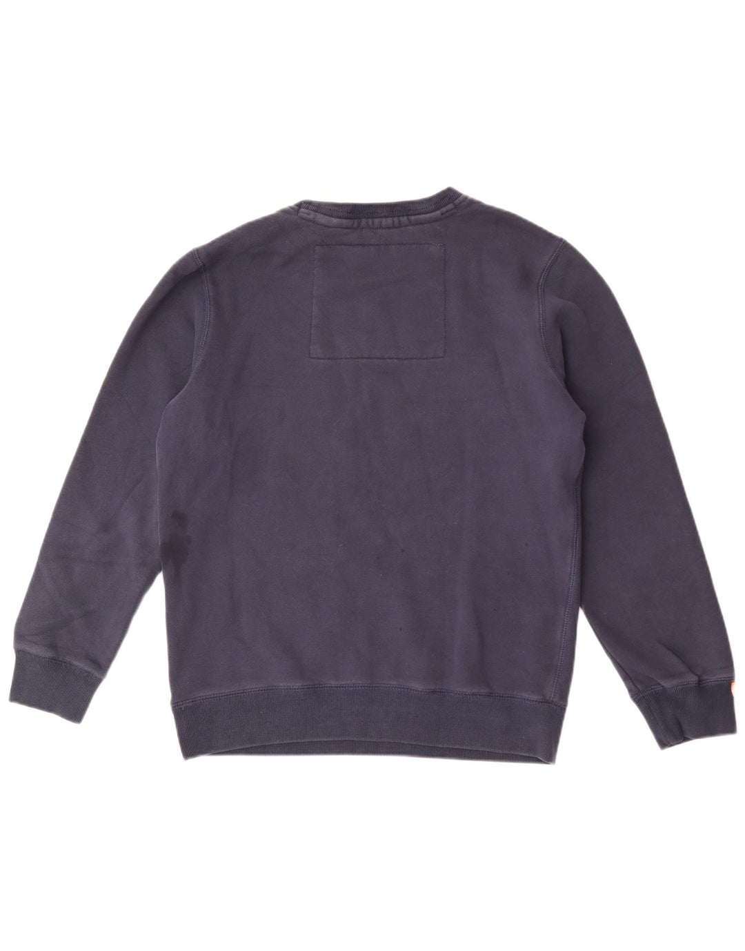 Superdry moletom gráfico masculino jumper XL azul marinho algodão