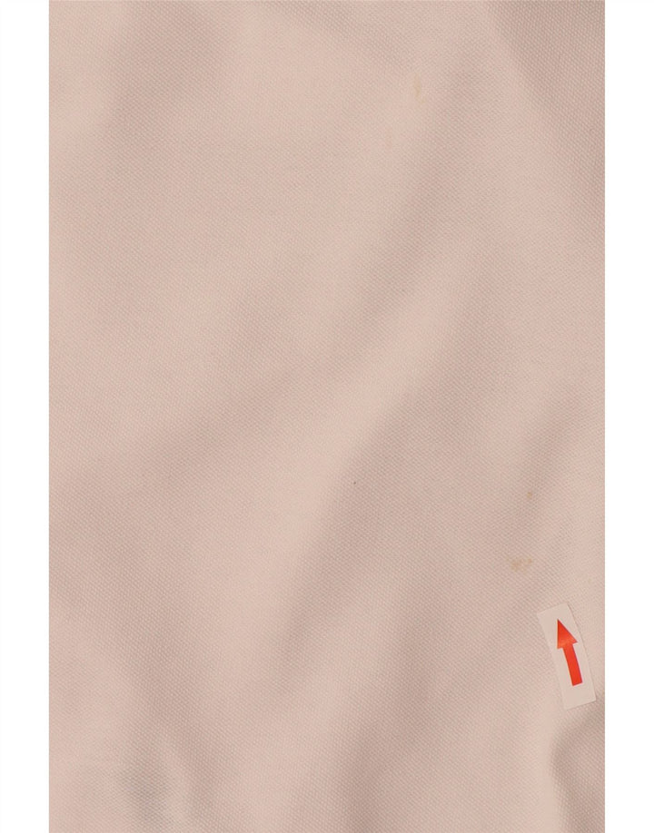 Camisa polo masculina Lotto médio branco colorblock