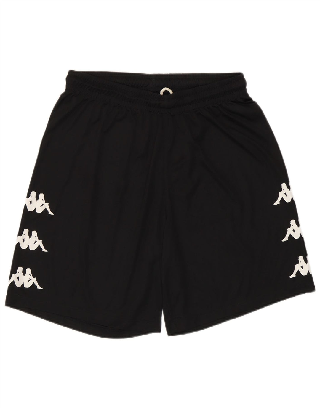 Kappa Masculino Médio W30 L8 Poliéster Preto