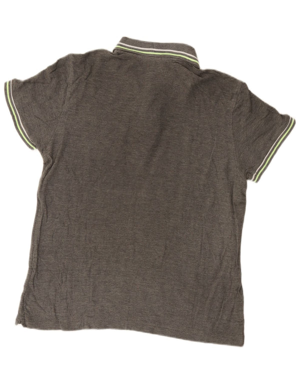 Lotto Mens Polo Shirt Medium Grey Flecked