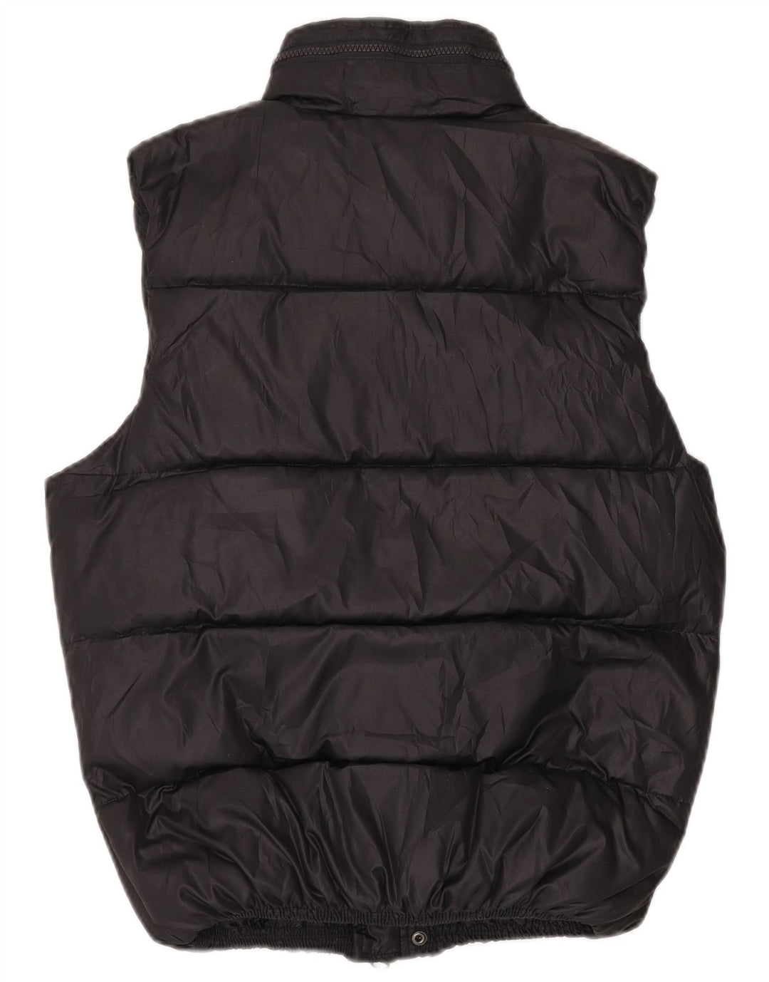 Colete acolchoado com capuz masculino Rifle UK 36 poliéster preto pequeno