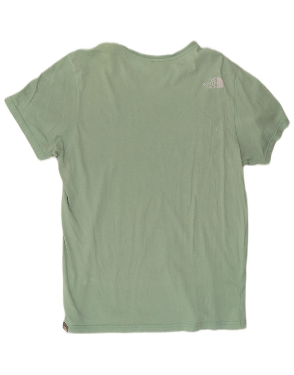 Camiseta masculina The North Face Top algodão verde médio