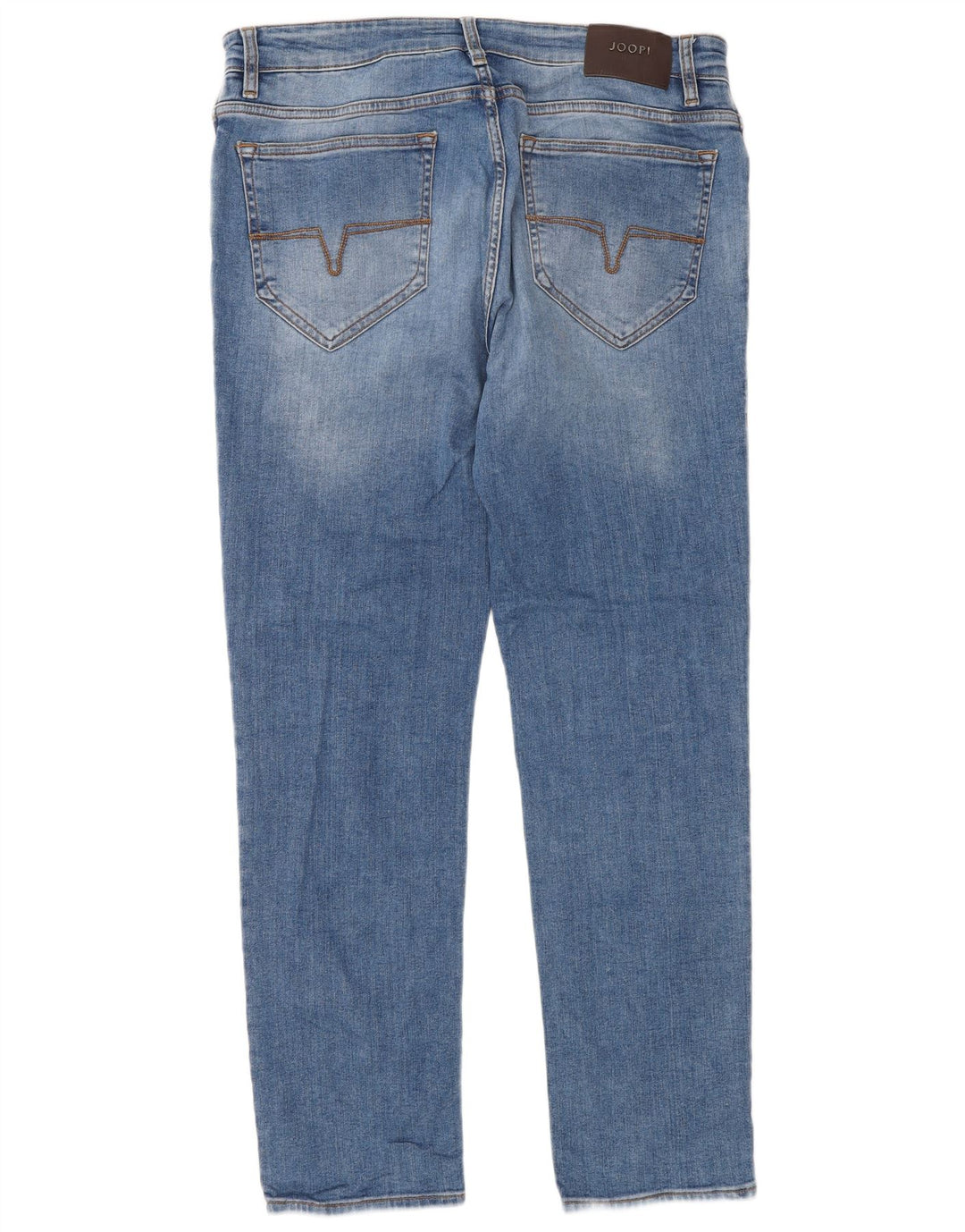 Joop Mens Modern Fit Straight Jeans W34 L30 Azul Algodão