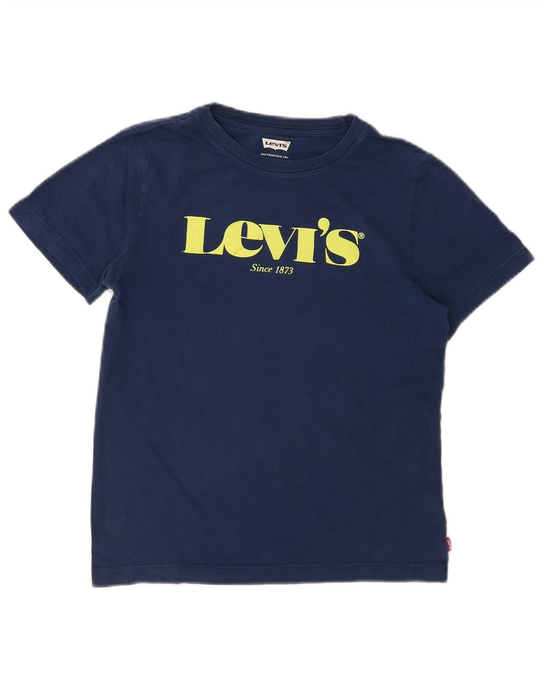 Top Levi's Boys Graphic T-Shirt 11-12 Anos Azul Marinho