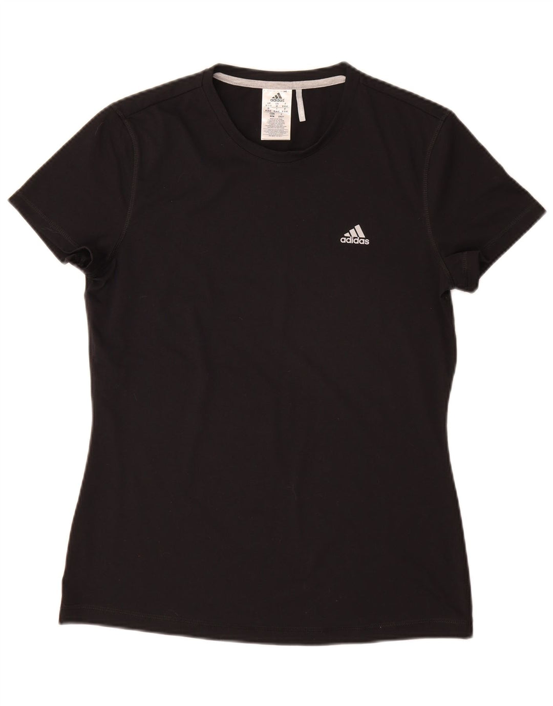 Camiseta Adidas Climalite Feminina Top UK 12/14 Médio Preto Poliéster