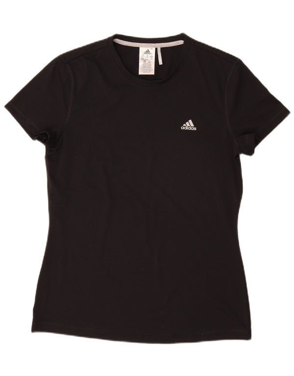 Camiseta Adidas Climalite Feminina Top UK 12/14 Médio Preto Poliéster