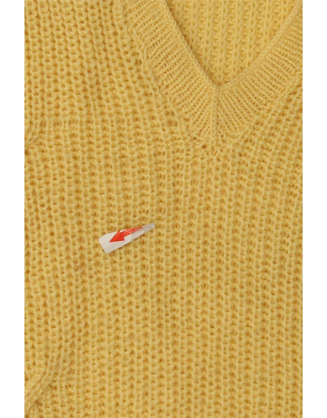 Regata masculina vintage com colete grande amarelo