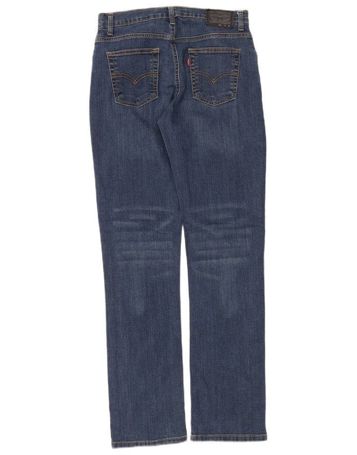LEVI'S Boys 511 Slim Jeans 15-16 Anos W30 L32 Azul Algodão