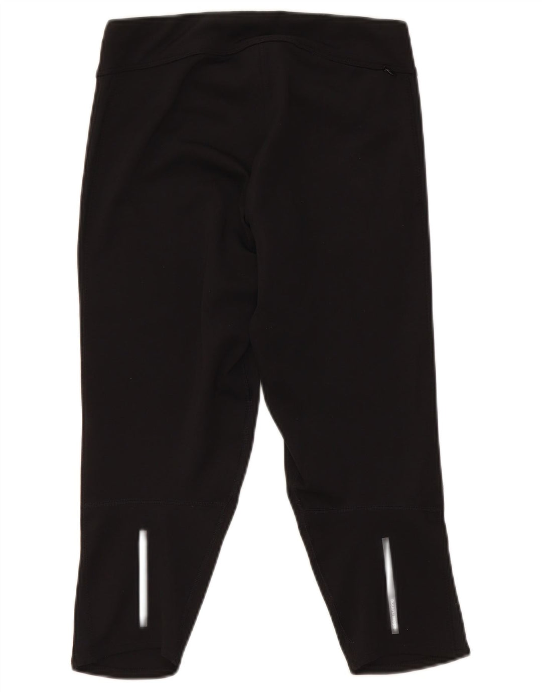 ADIDAS Womens Climalite Capri Leggings UK 8/10 Pequeno Poliéster Preto