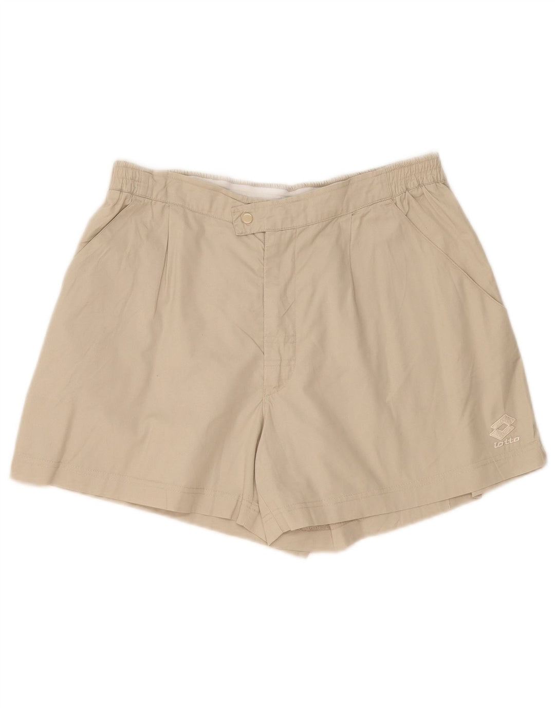 Lotto Womens Chino Shorts W30 Médio Bege