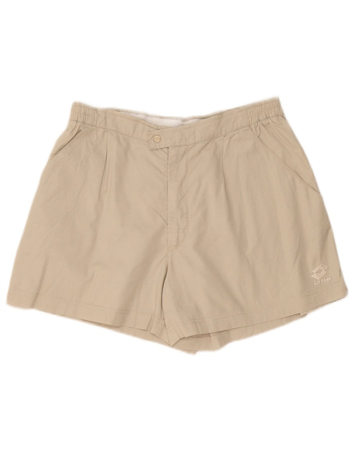 Lotto Womens Chino Shorts W30 Médio Bege