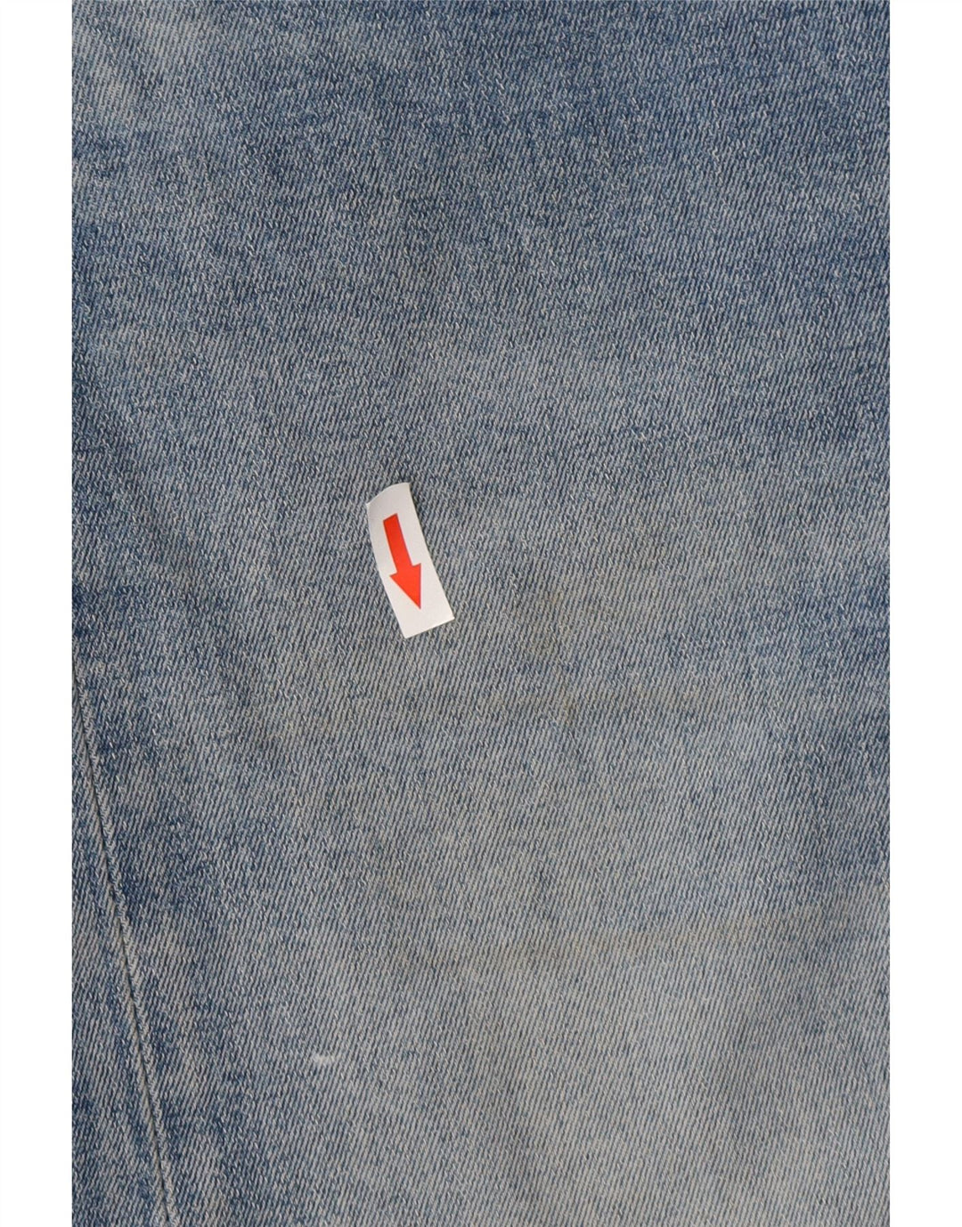 LEVI'S Masculino 501 Straight Jeans W33 L34 Azul Algodão