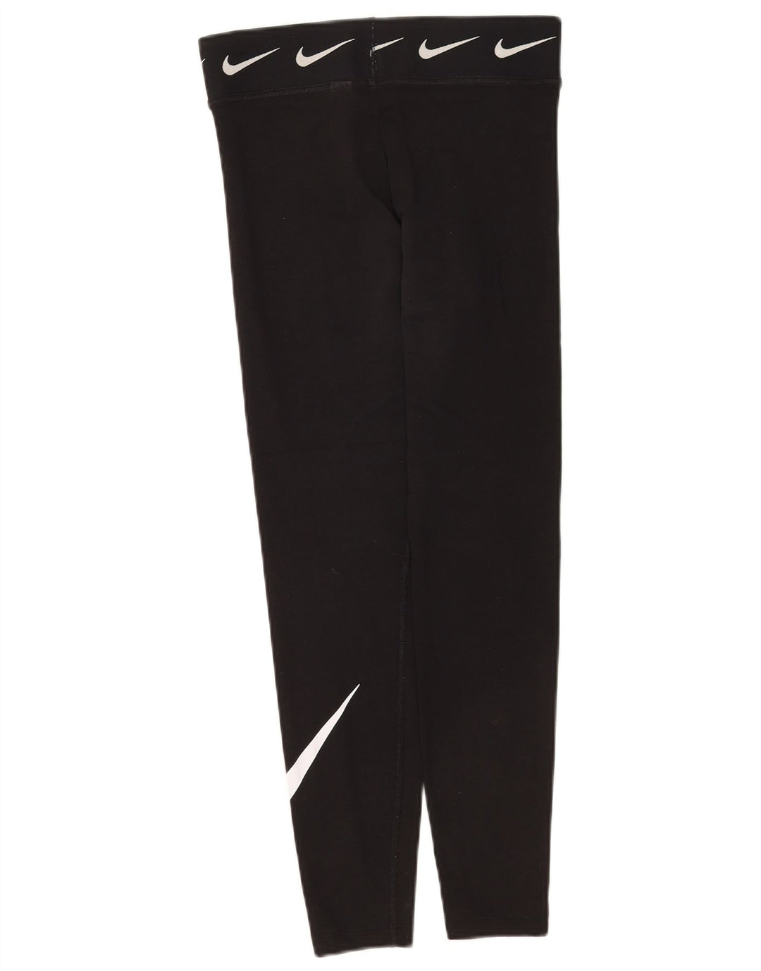 Leggings Nike Femininas Graphic UK 8 Pequenas Algodão Preto