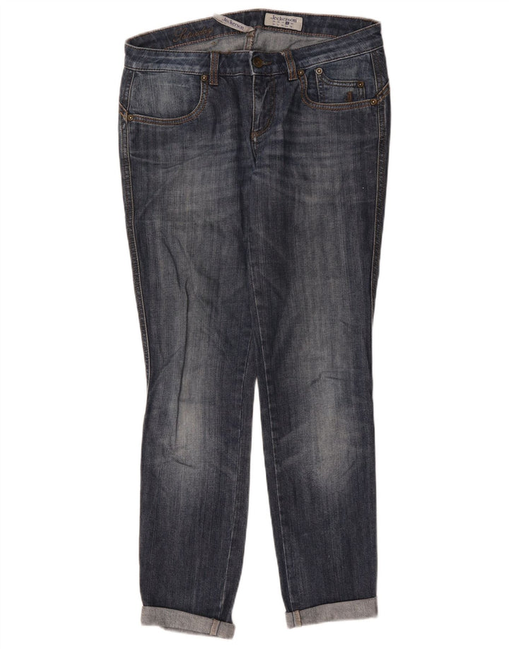 Jeckerson Jeans feminino slim W28 L27 algodão azul
