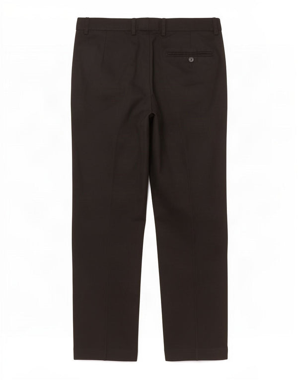 Calça masculina Marks & Spencer reta regular fit W34 L31 lã preta