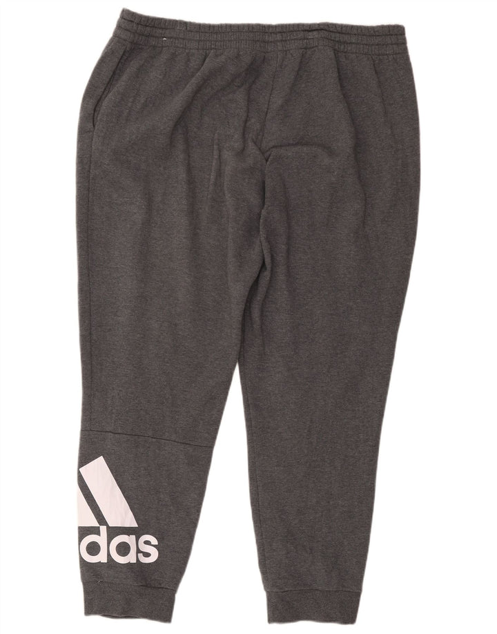 Adidas Mens Graphic Calças de treino Joggers 2XL Cinza Poliéster