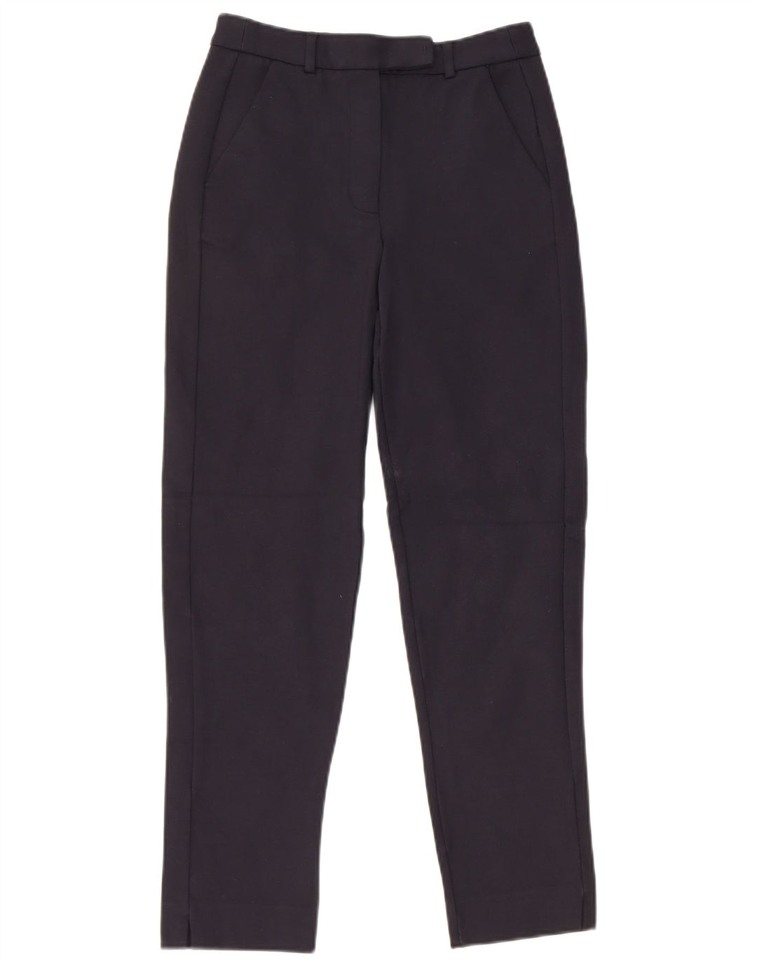 Calça feminina Marks & Spencer Slim Suit W26 L26 azul marinho
