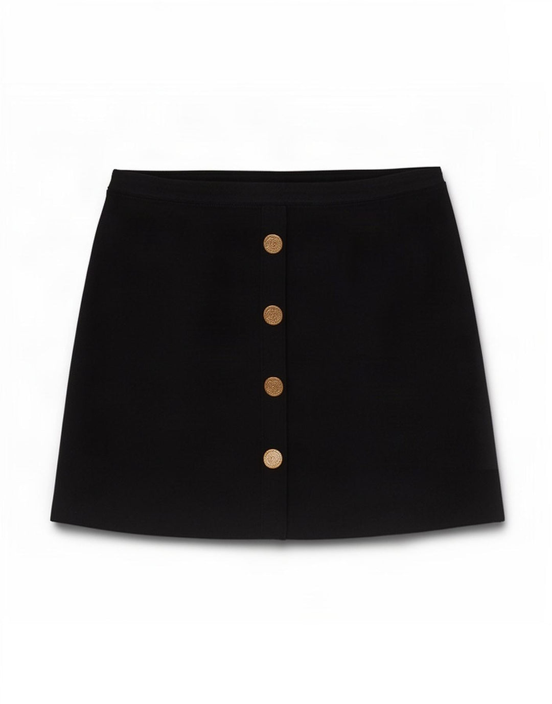 Mini saia feminina Zara pequena W26 azul marinho