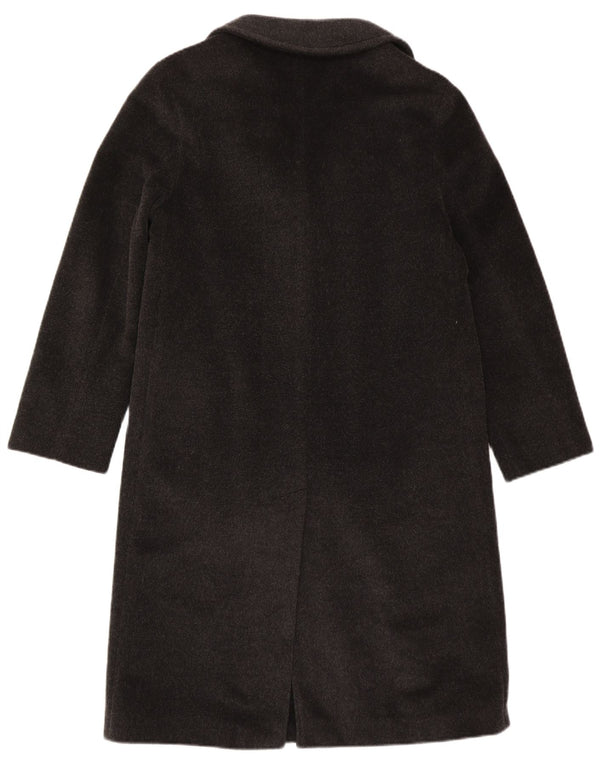 Sobretudo feminino oversized Marella Reino Unido 8 lã cinza pequena