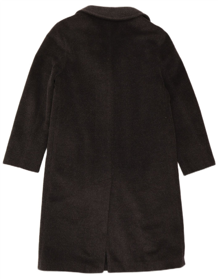 Sobretudo feminino oversized Marella Reino Unido 8 lã cinza pequena