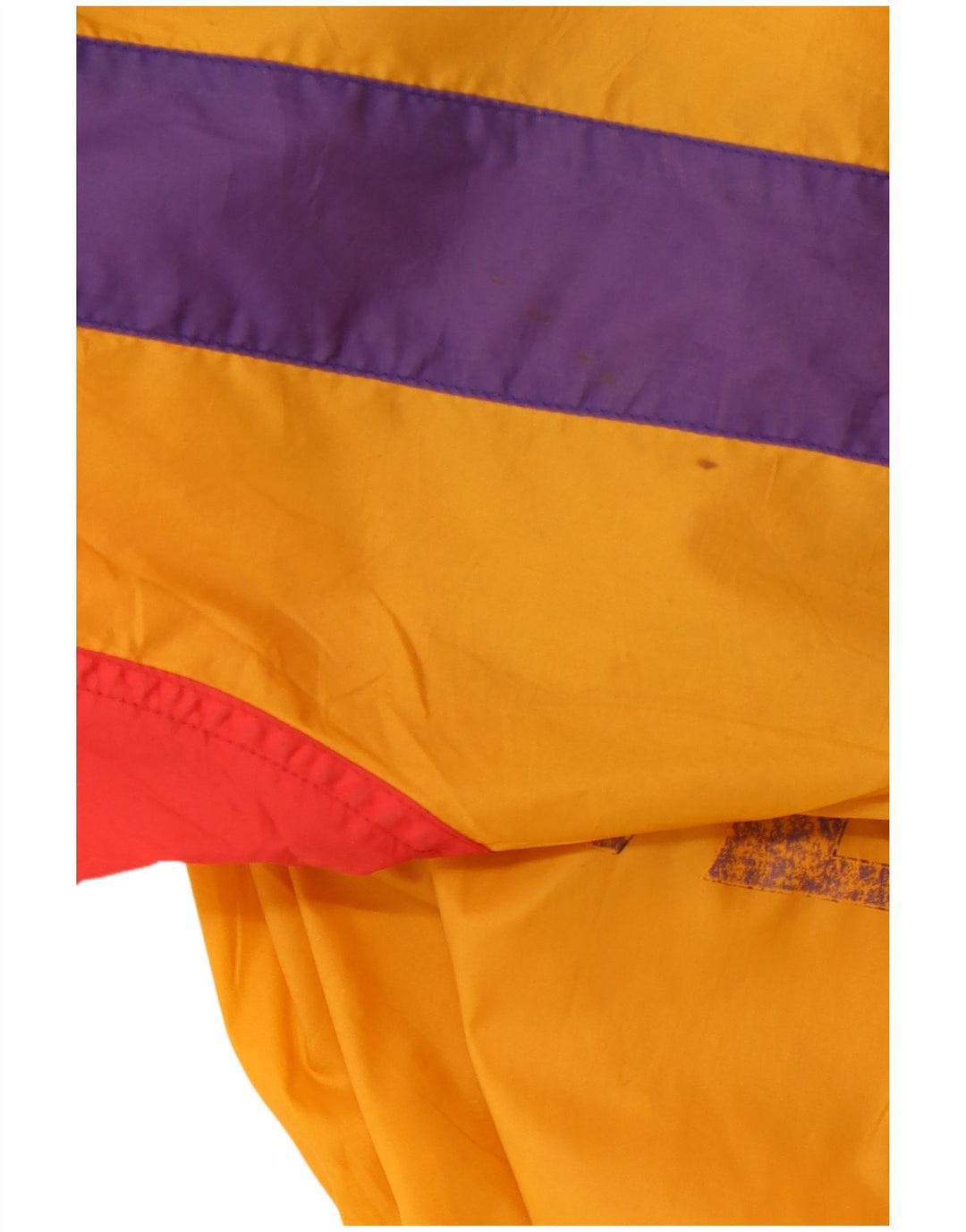 UNIFORM Mens Loose Fit Pulôver Jaqueta de Chuva Reino Unido 38 Médio Laranja