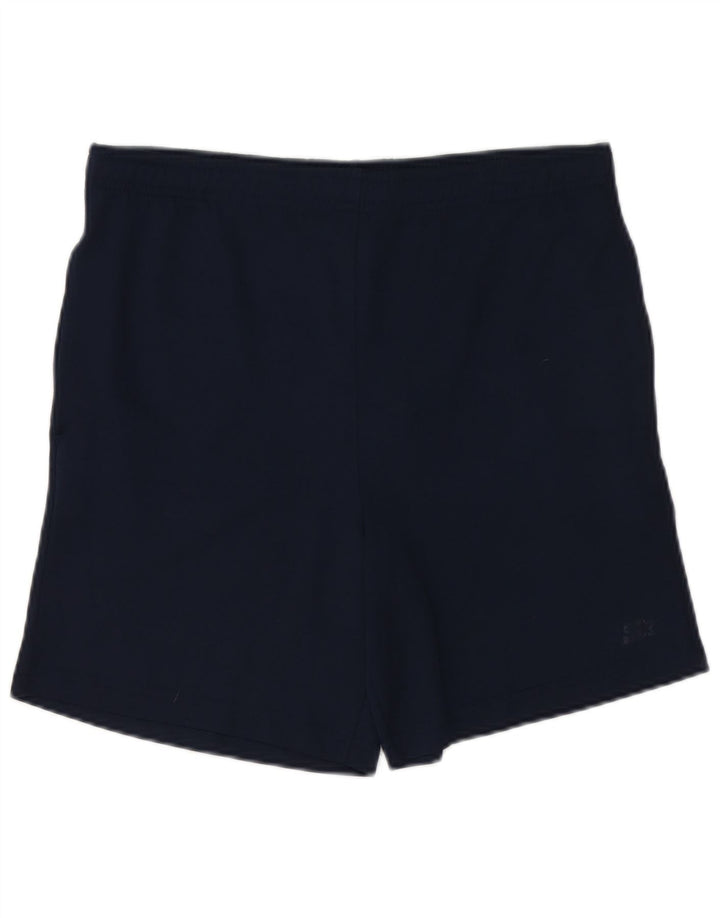 Shorts esportivos masculinos Starter pequenos esportes de poliéster azul marinho