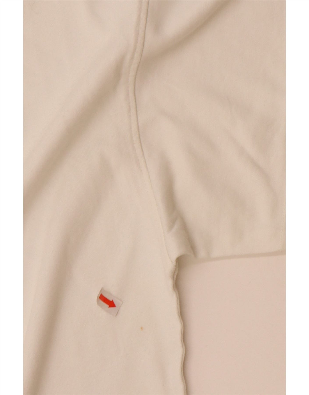 ADIDAS Mens T-Shirt Top Pequeno Algodão Branco