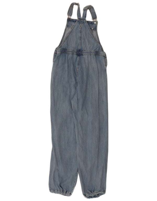 Marks & Spencer Macacão feminino jeans solto 10-11 anos W26 L26 algodão azul