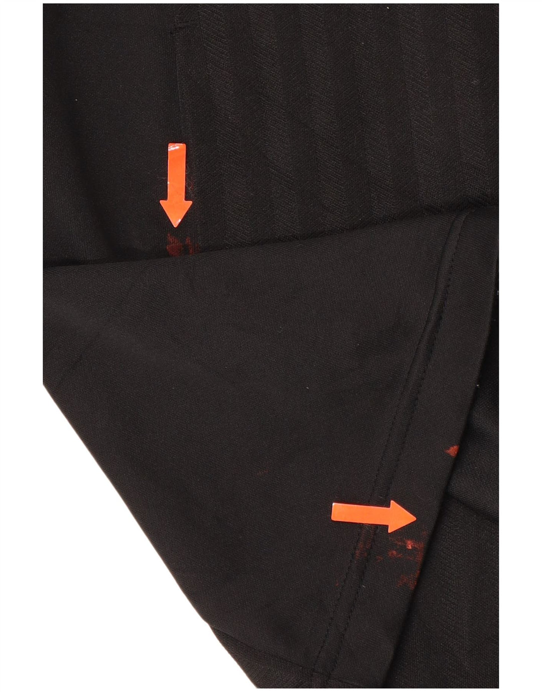 ADIDAS Mens Tracksuit Top Jacket UK 38/40 Médio Preto Listrado