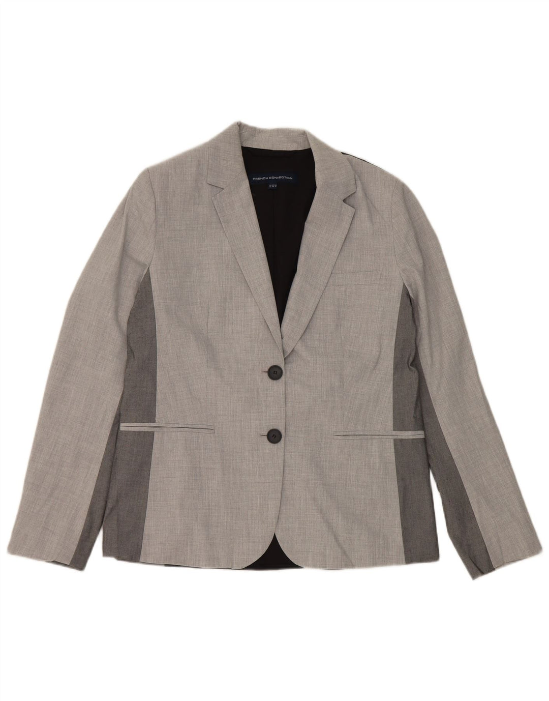 Jaqueta Blazer Feminina French Connection UK 12 Cinza Médio Clássico