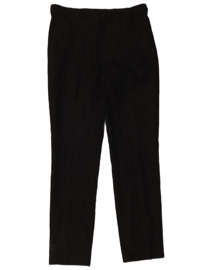Calça Chino Slim Masculina Marks & Spencer W32 L33 Poliéster Preto