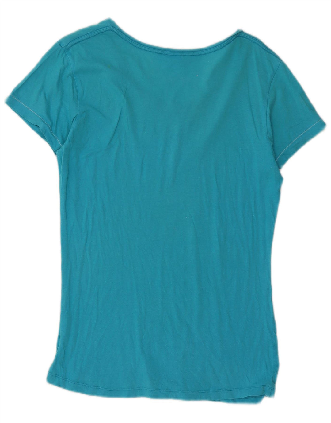 Camiseta feminina Roxy com estampa gráfica UK 16 grande algodão azul