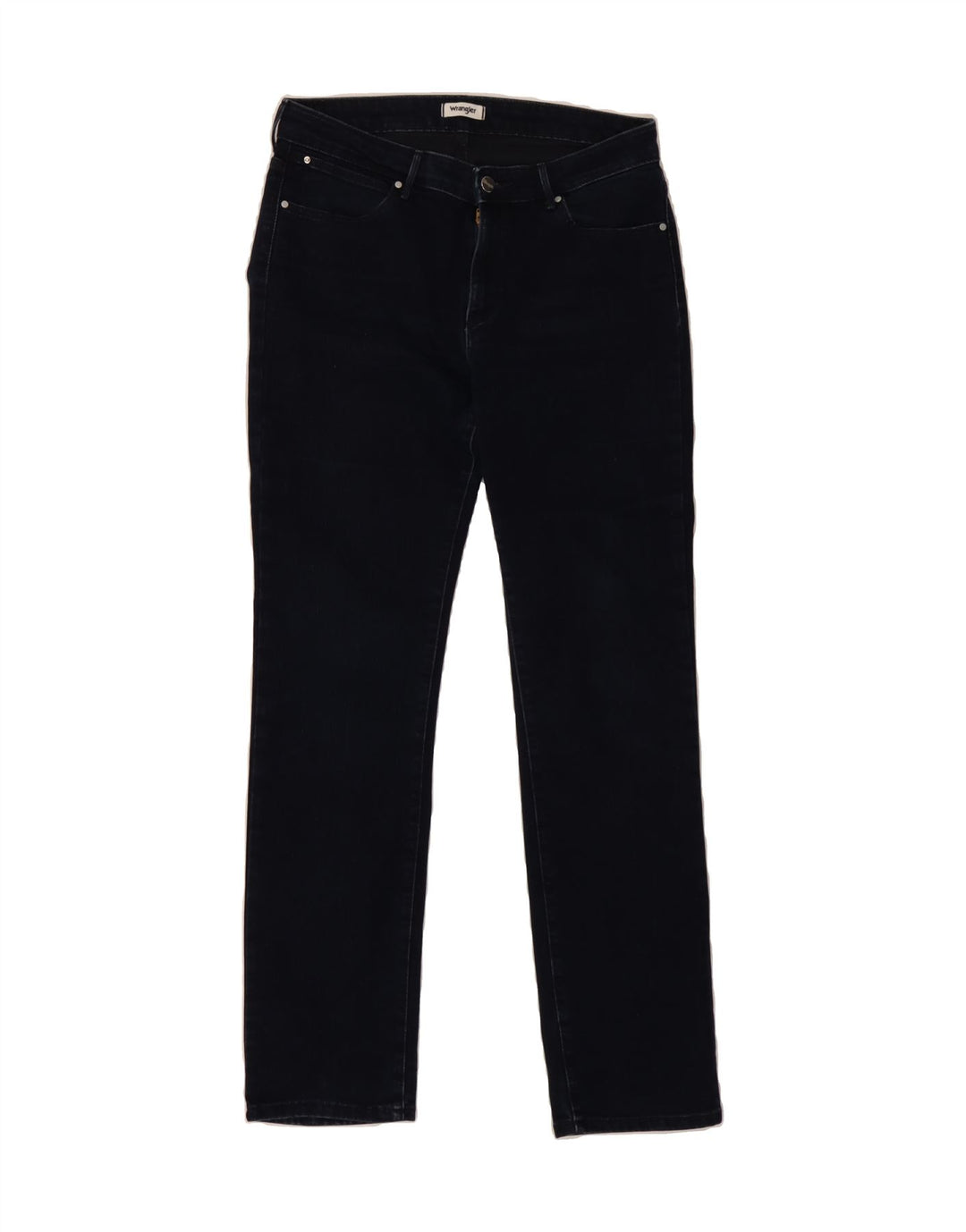 WRANGLER Womens Slim Jeans W32 L30  Navy Blue Vintage Wrangler and Second-Hand Wrangler from Messina Hembry 