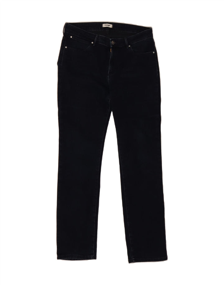 WRANGLER Womens Slim Jeans W32 L30  Navy Blue Vintage Wrangler and Second-Hand Wrangler from Messina Hembry 
