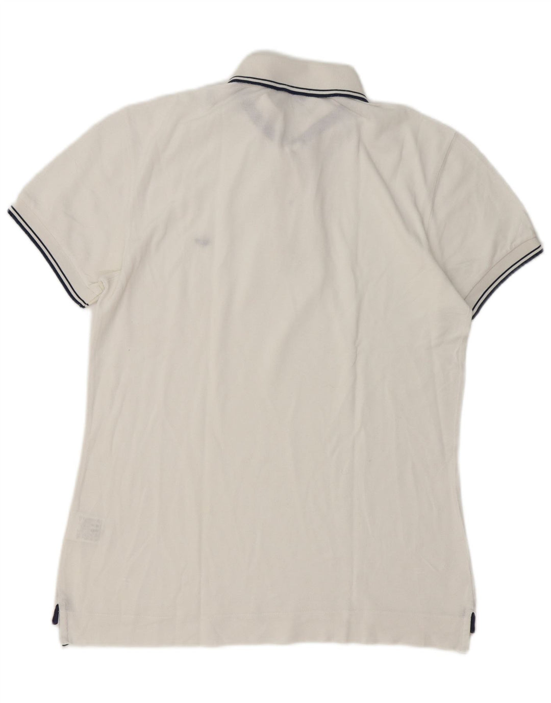 Camisa polo masculina Gas XL algodão branco
