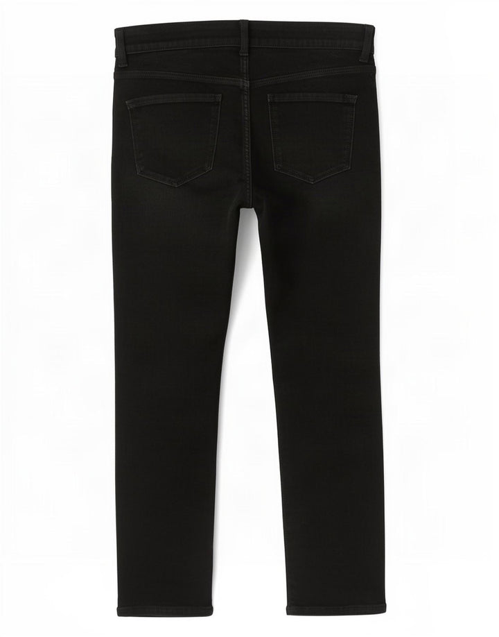 Jeans Marks & Spencer Feminino The Harper Cropped Reino Unido 12 Médio W30 L24 Preto
