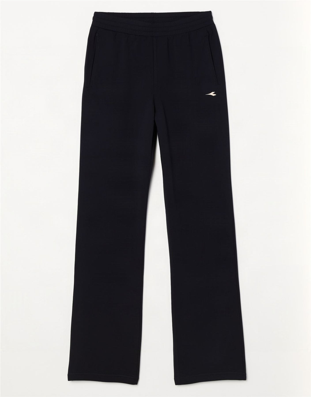 Calça de treino feminino Diadora IT 42 poliéster azul marinho médio