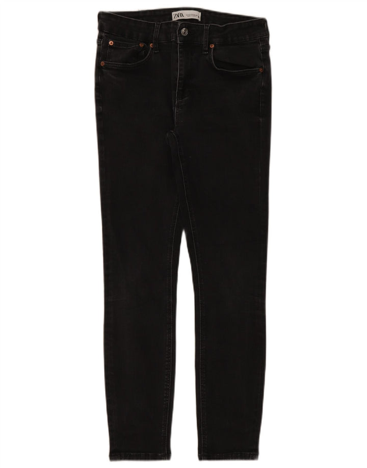 Zara Jeans Skinny Feminino EU 40 Médio W28 L27 Preto