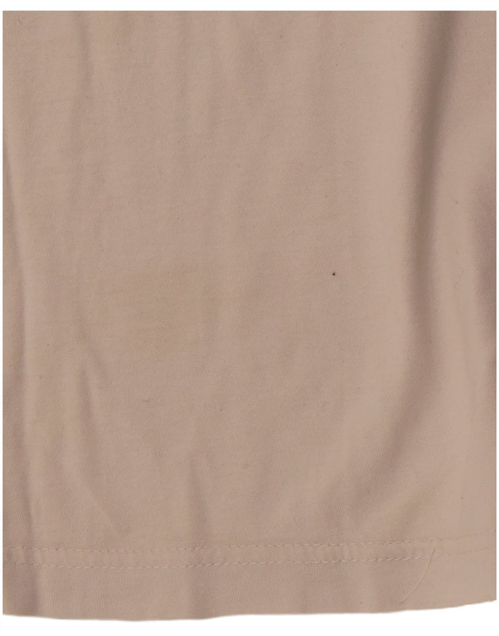 Camiseta gráfica masculina NIKE Top pequeno branco